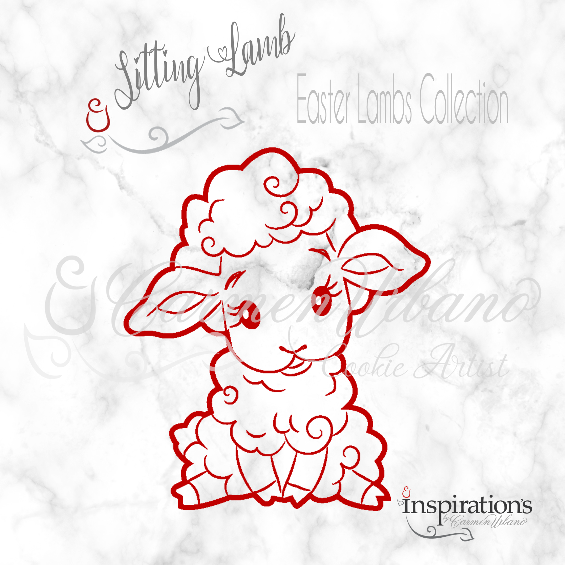 Sitting Lamb – InspirationsByCarmenUrbano